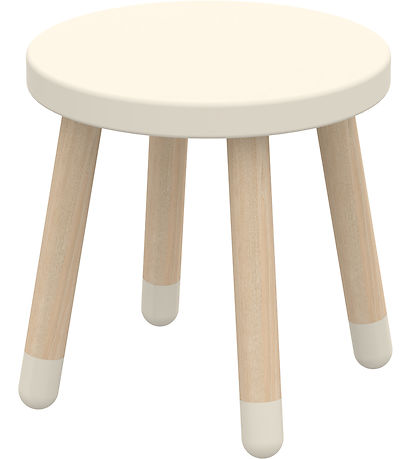 Flexa Taburet - Dots - 30x30 cm - Cream