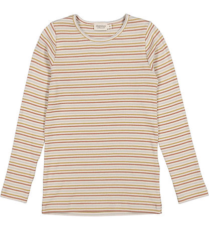 MarMar Blouse - Rib - Tani - Antumn Stripe Mix
