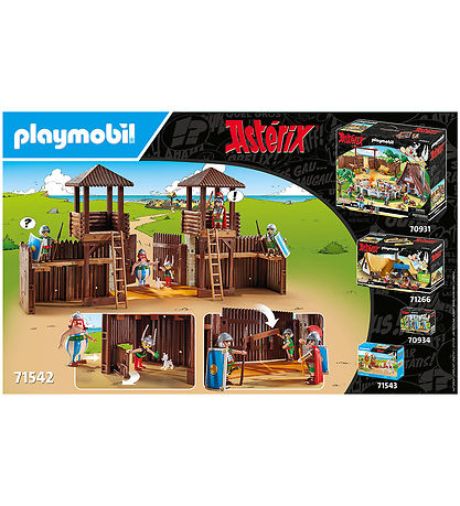 Playmobil Asterix - Rómverska herbúðirnar - 71542 - 181 Partar
