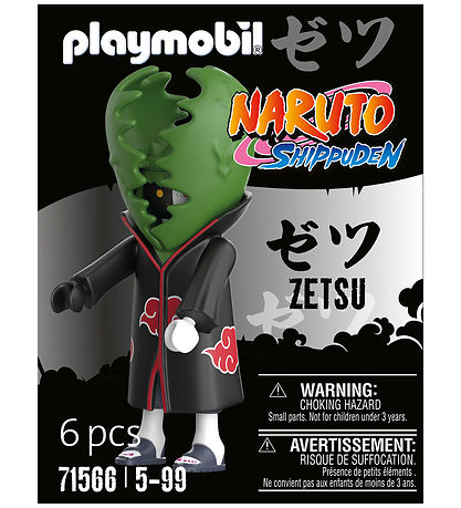 Playmobil Naruto - Zetsu - 71566 - 6 Partar
