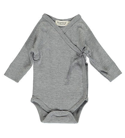 MarMar Bodysuit L/æ - Modal - Belita - Grey Melange