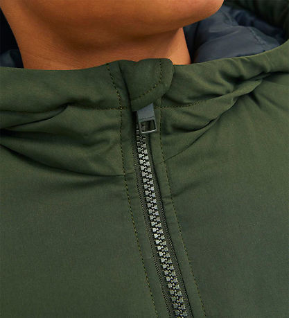 Jack & Jones Jacke - Noos - JjLoop Parka - Forest Nacht