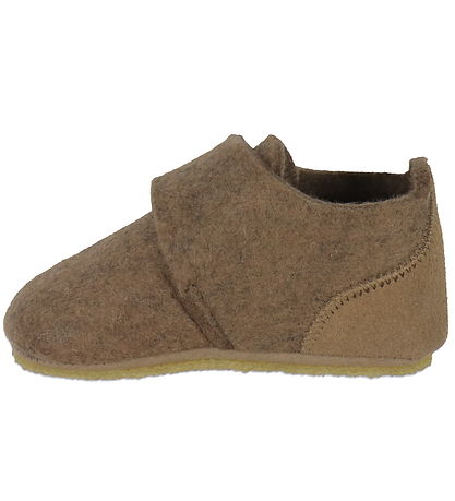 Wheat Slippers - Wool - Marlin Felt - Light Brown