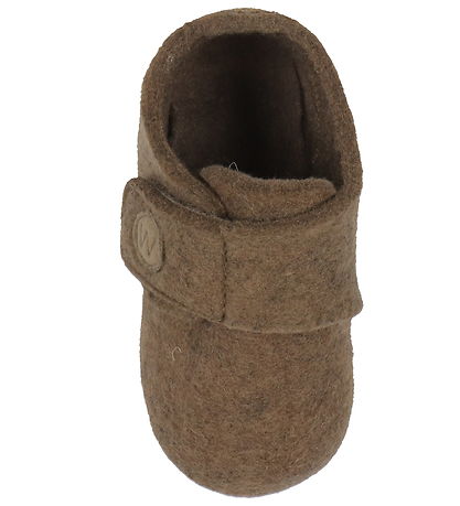 Wheat Slippers - Wool - Marlin Felt - Light Brown