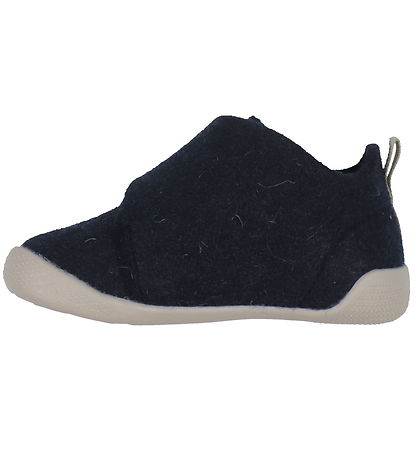 Wheat Slippers - Wool - Fleecy - Navy