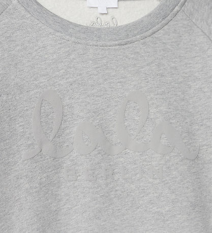 Lala Berlin Sweatshirt - Ijora - Grau Meliert m. Logo