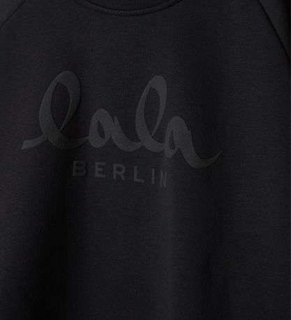 Lala Berlin Sweatshirt - Ijora - Schwarz m. Logo