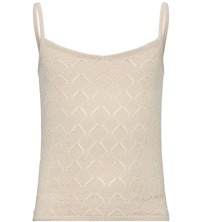 Sofie Schnoor Top - Knitted - Noara - Off White w. Pointelle
