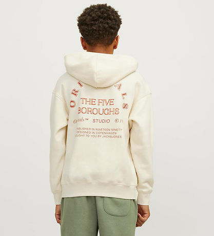 Jack & Jones Kapuzenpullover - JorBrooklyn - Buttercreme