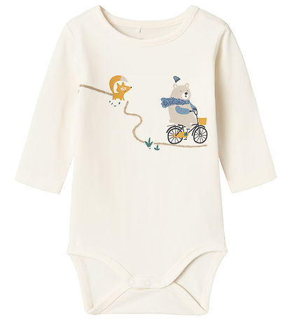 Name It Bodysuit L/æ - NbmLillo - Jet Stream w. Animal