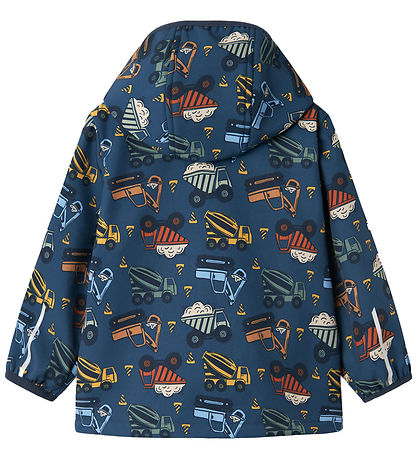 Name It Softshell Jacket w. Flecce - NmmMalta05 - Dark Demin/Dig