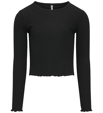 Kids Only Blouse - Rib - KogNella - Noos - Black