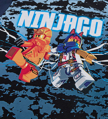 LEGO® Ninjago T-shirt - LWTano - Dark Navy w. Print