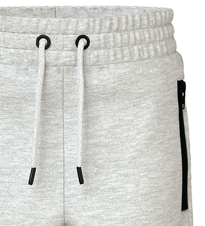 Shorts en Molleton Name It - NmmVoban - Light Grey Melange