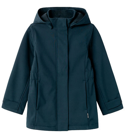 Name It Softshell Jacket w. Fleece - NkfAlfa08 - Navy