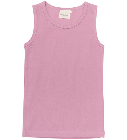 Minymo Unterhemd - 2er-Pack - Altrosa/Dawn Pink m. Einhörner