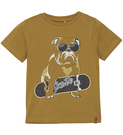 Minymo T-Shirt - Dijon m. Bulldog
