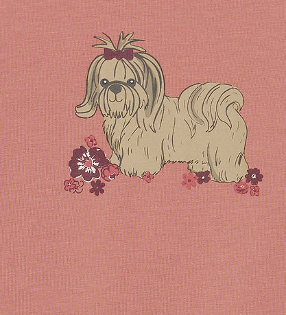 Minymo Body l/ä - Dusty Rose m. Hund