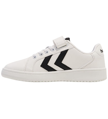 Hummel Shoe - Derby Court Jr - White/Black
