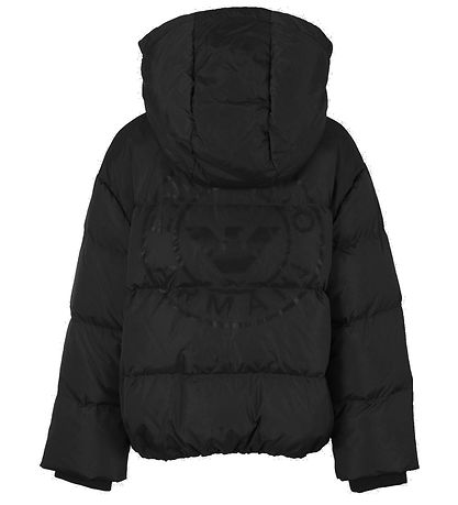 Emporio Armani Down Jacket - Navy w. Logo