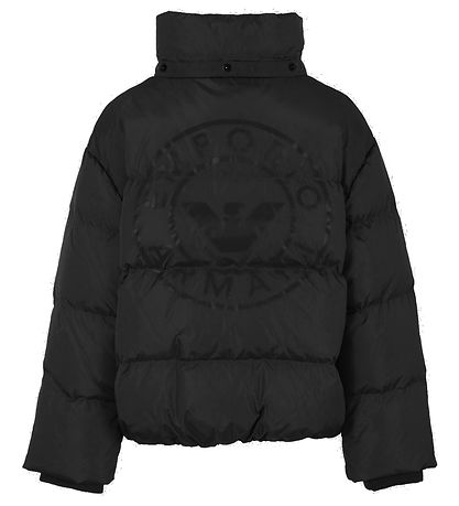 Emporio Armani Down Jacket - Navy w. Logo