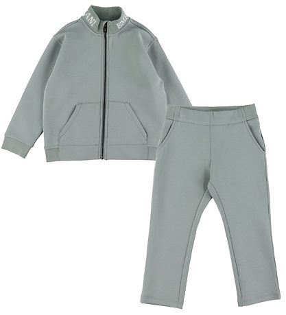 Emporio Armani Cardigan/Trousers - Silver Blue