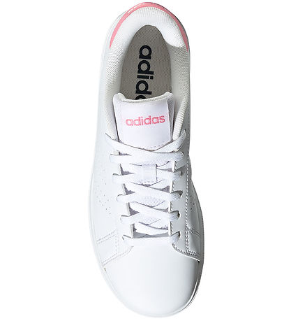 adidas Performance Skór - Advantage Base 2.0 - Hvítur/Bleikt