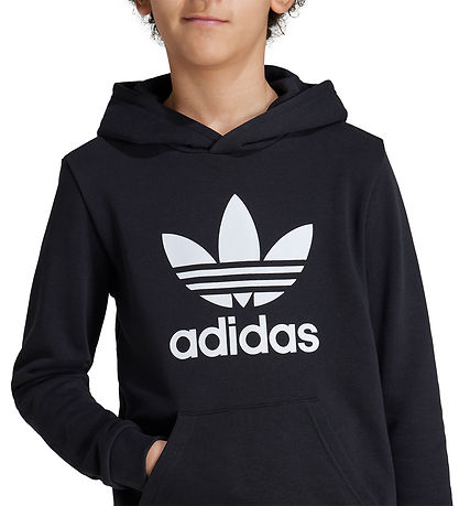adidas Originals Kapuzenpullover - Trefoil - Schwarz