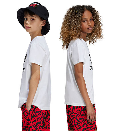 adidas Originals T-shirt - Trefoil - White