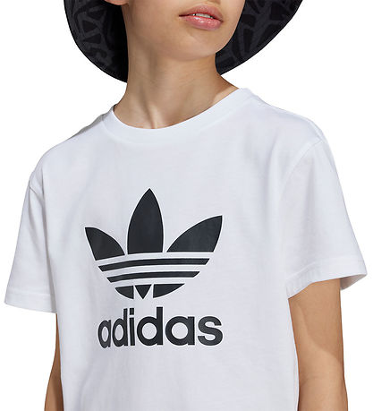 adidas Originals T-shirt - Trefoil - White