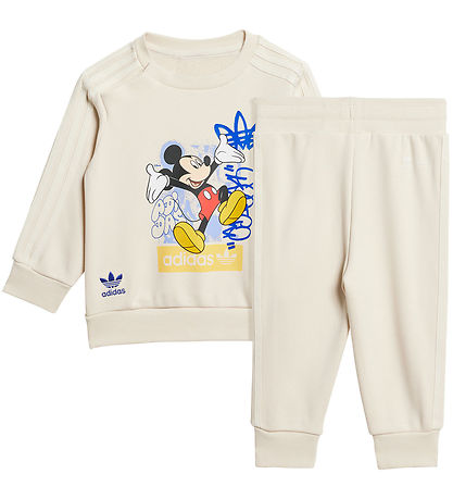 Ensemble adidas original beige sale