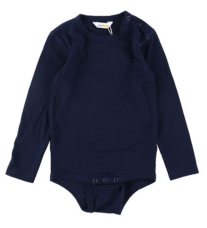 Joha Bodysuit L/æ - Wool - Navy