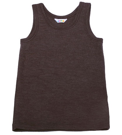 Joha Undershirt - Wool - Dark Brown