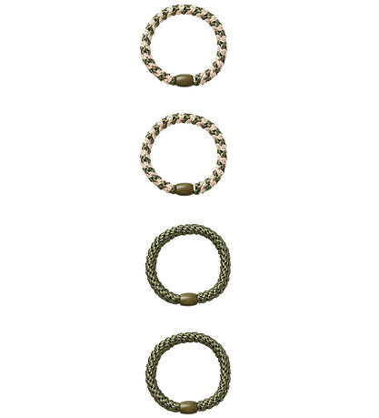 Name It Elastic Hair Bands - NkfAcc-Arise - 4-Pack - Mulled Basi
