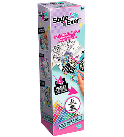 Style 4 Ever Coloring Roll-up - 4 metres