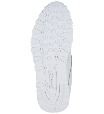 Reebok Shoe - CL LTHR - Running - White/Gray