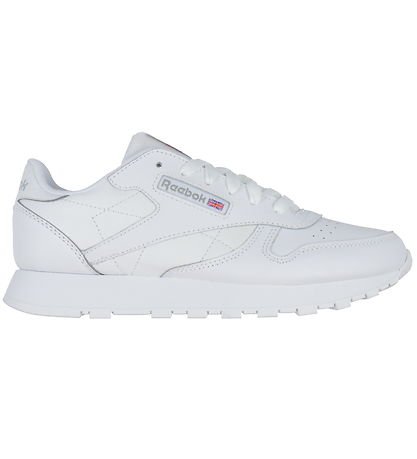 Reebok Shoe - CL LTHR - Running - White/Gray