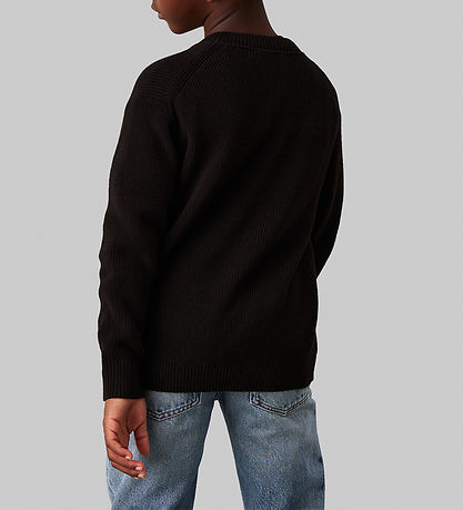 Calvin Klein Blússa - Prjónað - Svart
