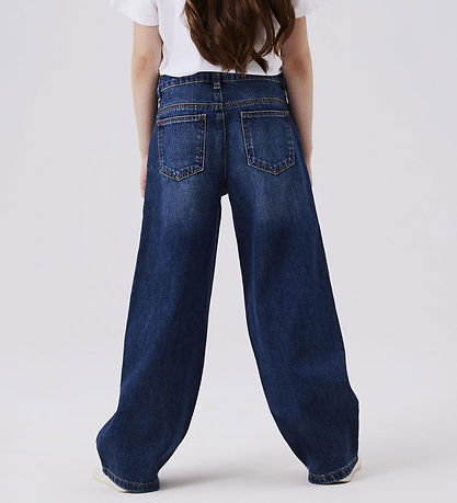 Name It Jeans - Wide - Noos - NkfRose - Dark Blue Denim
