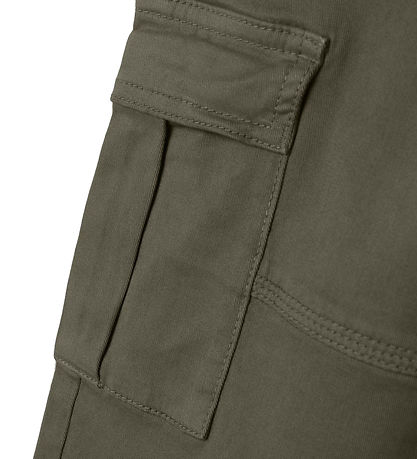 Name It Cargohose - Noos - NkmRyan - Olive Nacht