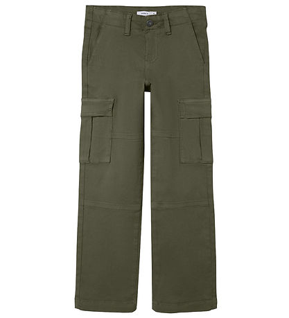 Name It Cargohose - Noos - NkmRyan - Olive Nacht
