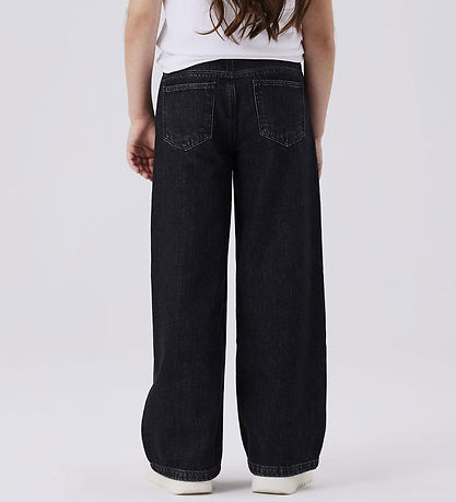 Name It Jeans - Wide - Noos - NkfRose - Dark Grey Denim