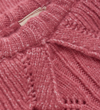 Minymo Blússa - Prjónað - Slate Rose M. Mynsturprjón