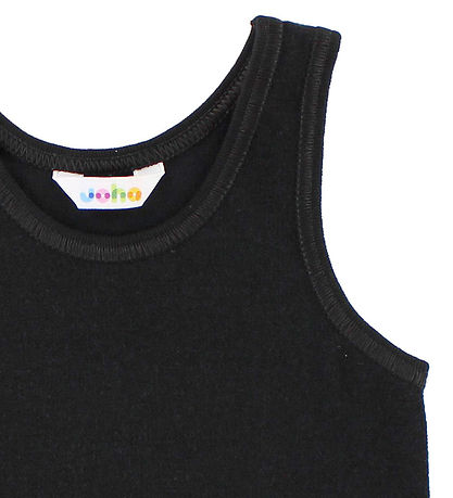 Joha Undershirt - Wool/Cotton - Black