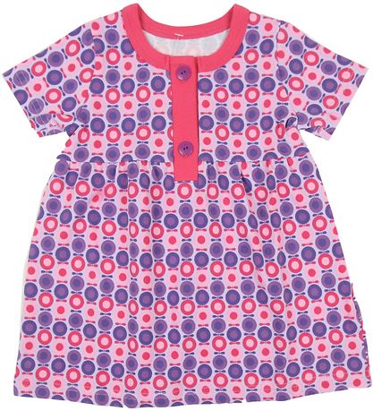 Katvig Kleid - Lavendel m. Mini Multi Äpfeln