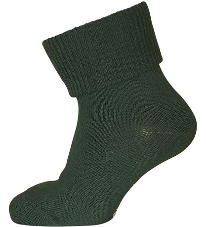 Melton Baby Socks - Hunter Green