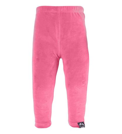 Dani Velúr leggings - Bleikt