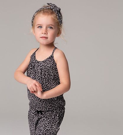 MarMar Jumpsuit - Grey Leopard Print