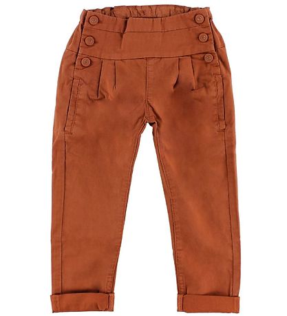 En Fant Trousers - Burnt Red