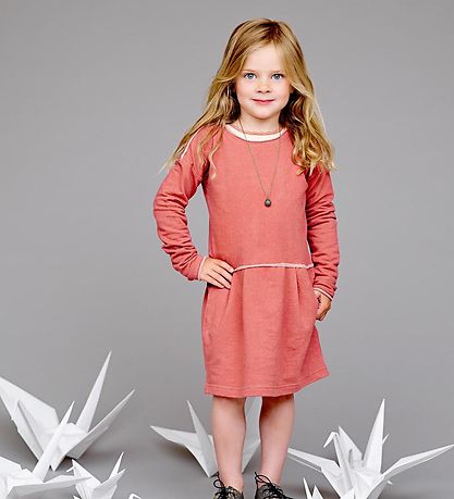 En Fant Kleid - Gebrannt Rot